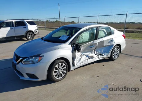 2018 Nissan Sentra Sv из США, поврежденный, VIN 3N1AB7AP6JL618921